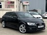 USED 2016 65 AUDI A3 1.4 TFSI CoD S line Hatchback 3dr Petrol S Tronic Euro 6 (s/s) (Nav) (150 ps) - SAT NAV - PART LEATHER - BLUETOOTH - P/SENSORS - CRUISE - &pound;35 ROAD TAX