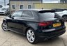 USED 2016 65 AUDI A3 1.4 TFSI CoD S line Hatchback 3dr Petrol S Tronic Euro 6 (s/s) (Nav) (150 ps) - SAT NAV - PART LEATHER - BLUETOOTH - P/SENSORS - CRUISE - &pound;35 ROAD TAX