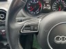 USED 2016 65 AUDI A3 1.4 TFSI CoD S line Hatchback 3dr Petrol S Tronic Euro 6 (s/s) (Nav) (150 ps) - SAT NAV - PART LEATHER - BLUETOOTH - P/SENSORS - CRUISE - &pound;35 ROAD TAX