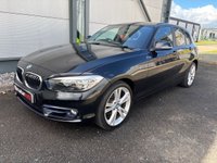 USED 2017 67 BMW 1 SERIES 2.0 118d Sport Hatchback 5dr Diesel Manual Euro 6 (s/s) (150 ps) REAR PARK SENSORS, SAT NAV