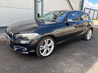 USED 2017 67 BMW 1 SERIES 2.0 118d Sport Hatchback 5dr Diesel Manual Euro 6 (s/s) (150 ps) REAR PARK SENSORS, SAT NAV