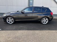 USED 2017 67 BMW 1 SERIES 2.0 118d Sport Hatchback 5dr Diesel Manual Euro 6 (s/s) (150 ps) REAR PARK SENSORS, SAT NAV