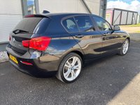 USED 2017 67 BMW 1 SERIES 2.0 118d Sport Hatchback 5dr Diesel Manual Euro 6 (s/s) (150 ps) REAR PARK SENSORS, SAT NAV