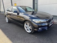 USED 2017 67 BMW 1 SERIES 2.0 118d Sport Hatchback 5dr Diesel Manual Euro 6 (s/s) (150 ps) REAR PARK SENSORS, SAT NAV