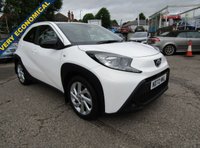 USED 2023 72 TOYOTA AYGO X 1.0 VVT-i Pure Hatchback 5dr Petrol Manual Euro 6 (s/s) (72 ps) GREAT ECONOMY FROM THIS STYLISH HATCH,,,,LOW INSURANCE,,,FULL SERVICE HISTORY,,,,ONE OWNER CAR,,,,NEW M.O.T AND SERVICE BEFORE COLLECTION,,,,PARTS AND LABOUR WARRANTY INCLUDED.
