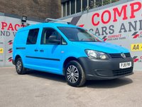 USED 2015 15 VOLKSWAGEN CADDY 1.6 TDI C20 Startline Panel Van 4dr Diesel Manual L1 H1 (149 g/km, 101 bhp) 5 SEATS, FULLY LINED AND A RETO FIT KOMBI CONVERSION!!!