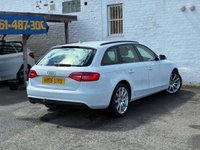 USED 2015 15 AUDI A4 AVANT 2.0 TDI SE Technik Estate 5dr Diesel Multitronic Euro 5 (s/s) (177 ps) THIS LOVELY AUTOMATIC FAMILY ESTATE COMES WITH AN MOT UNTIL JUNE 2027, COMPREHENSIVE SERVICE HISTORY INCLUDING CAMBELT AND WATER PUMP CHANGED, SAT NAV, FULL LEATHER INTERIOR AND MUCH MORE
