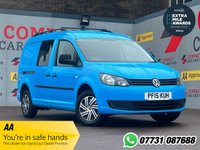 USED 2015 15 VOLKSWAGEN CADDY 1.6 TDI C20 Startline Panel Van 4dr Diesel Manual L1 H1 (149 g/km, 101 bhp) NO VAT DAY VAN CONVERSION !!!!
