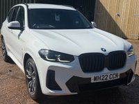 USED 2022 22 BMW X3 2.0 20d MHT M Sport SUV 5dr Diesel Hybrid Auto xDrive Euro 6 (s/s) (190 ps) 