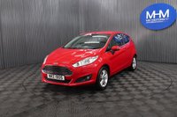 USED 2014 FORD FIESTA 1.25 Zetec Hatchback 3dr Petrol Manual Euro 5 (82 ps) FULL SERVICE HISTORY  10 STAMPS / LONG MOT / FINANCE