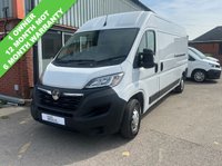 USED 2023 72 VAUXHALL MOVANO 2.2 CDTi 3500 BiTurbo Prime Panel Van 5dr Diesel Manual FWD L3 H2 Euro 6 (s/s) (140 ps) WARRANTY, SAT NAV, AIR CON, CRUISE