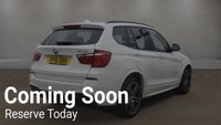 USED 2016 16 BMW X3 2.0 20d M Sport SUV 5dr Diesel Auto xDrive Euro 6 (s/s) (190 ps) 