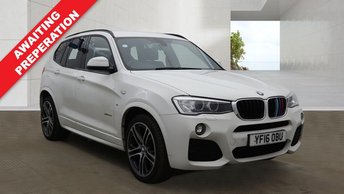 2016 BMW X3 2.0 20d M Sport SUV 5dr Diesel Auto xDrive Euro 6 (s/s) (190 ps) &pound;13299.00