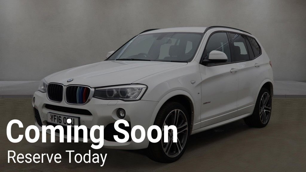 USED 2016 16 BMW X3 2.0 20d M Sport SUV 5dr Diesel Auto xDrive Euro 6 (s/s) (190 ps) 