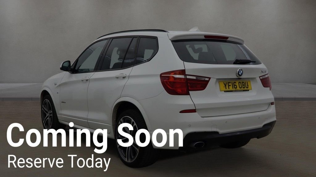 USED 2016 16 BMW X3 2.0 20d M Sport SUV 5dr Diesel Auto xDrive Euro 6 (s/s) (190 ps) 