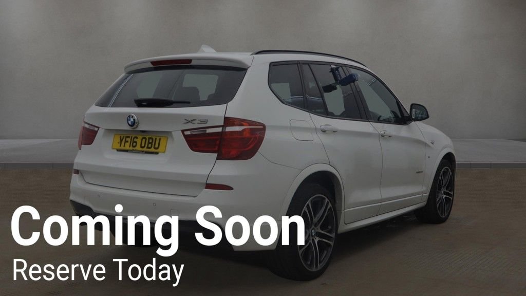 USED 2016 16 BMW X3 2.0 20d M Sport SUV 5dr Diesel Auto xDrive Euro 6 (s/s) (190 ps) 