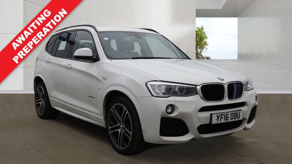 USED 2016 16 BMW X3 2.0 20d M Sport SUV 5dr Diesel Auto xDrive Euro 6 (s/s) (190 ps) 