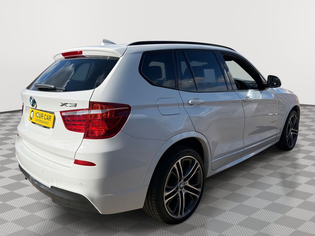 USED 2016 16 BMW X3 2.0 20d M Sport SUV 5dr Diesel Auto xDrive Euro 6 (s/s) (190 ps) Rear Camera, Harmon Kardon