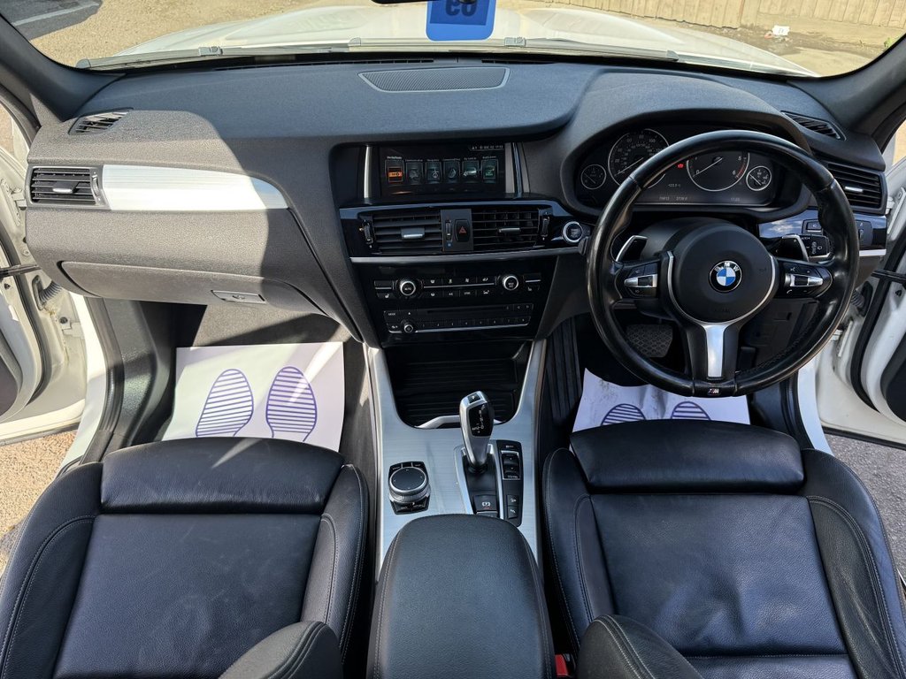 USED 2016 16 BMW X3 2.0 20d M Sport SUV 5dr Diesel Auto xDrive Euro 6 (s/s) (190 ps) Rear Camera, Harmon Kardon
