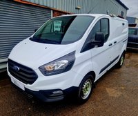 USED 2020 20 FORD TRANSIT CUSTOM 2.0 320 EcoBlue Leader Panel Van 5dr Diesel Manual L1 H1 Euro 6 (s/s) (105 ps) RACKING, AIR CON, SECURITY LOCKS