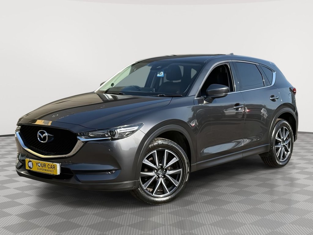 USED 2018 18 MAZDA CX-5 2.2 SKYACTIV-D Sport Nav SUV 5dr Diesel Manual Euro 6 (s/s) (150 ps) Memory Seats, Rear Camera