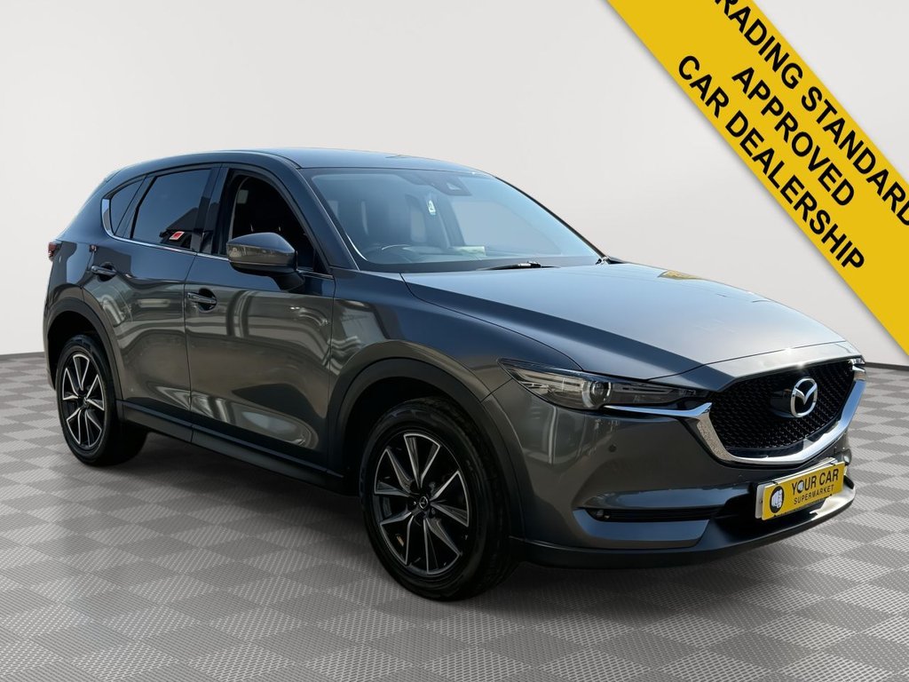 USED 2018 18 MAZDA CX-5 2.2 SKYACTIV-D Sport Nav SUV 5dr Diesel Manual Euro 6 (s/s) (150 ps) Memory Seats, Rear Camera