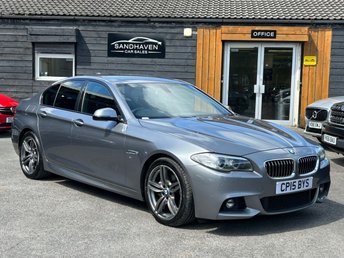 2015 BMW 5 SERIES 3.0 530d M Sport Saloon 4dr Diesel Auto Euro 6 (s/s) (258 ps) &pound;11499.00