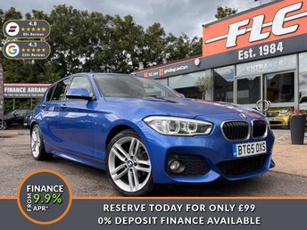 2015 BMW 1 SERIES 1.5 116d M Sport Hatchback 5dr Diesel Manual Euro 6 (s/s) (116 ps) &pound;6499.00