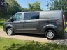 USED 2018 68 FORD TRANSIT CUSTOM 2.0 320 EcoBlue Limited Crew Van Double Cab 5dr Diesel Manual L2 H1 Euro 6 (6 Seat) (170 ps) COMBI NO SEATS - FULL FORD HISTORY - LWB -