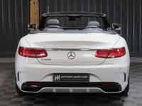 USED 2017 17 MERCEDES-BENZ S-CLASS 4.7 S500 V8 AMG Line (Premium) Cabriolet 2dr Petrol G-Tronic Euro 6 (s/s) (455 ps) DYNAMIC SEATS, HEATED FRONT AND RER SEATS, BURMESTER SOUND, 360&deg; CAMERA, HEAD UP DISPLAY AND 12 MONTHS COMPREHENSIVE WARRANTY