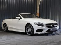 USED 2017 17 MERCEDES-BENZ S-CLASS 4.7 S500 V8 AMG Line (Premium) Cabriolet 2dr Petrol G-Tronic Euro 6 (s/s) (455 ps) DYNAMIC SEATS, HEATED FRONT AND RER SEATS, BURMESTER SOUND, 360&deg; CAMERA, HEAD UP DISPLAY AND 12 MONTHS COMPREHENSIVE WARRANTY