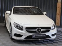 USED 2017 17 MERCEDES-BENZ S-CLASS 4.7 S500 V8 AMG Line (Premium) Cabriolet 2dr Petrol G-Tronic Euro 6 (s/s) (455 ps) DYNAMIC SEATS, HEATED FRONT AND RER SEATS, BURMESTER SOUND, 360&deg; CAMERA, HEAD UP DISPLAY AND 12 MONTHS COMPREHENSIVE WARRANTY