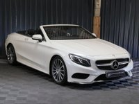 USED 2017 17 MERCEDES-BENZ S-CLASS 4.7 S500 V8 AMG Line (Premium) Cabriolet 2dr Petrol G-Tronic Euro 6 (s/s) (455 ps) DYNAMIC SEATS, HEATED FRONT AND RER SEATS, BURMESTER SOUND, 360&deg; CAMERA, HEAD UP DISPLAY AND 12 MONTHS COMPREHENSIVE WARRANTY