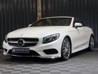 USED 2017 17 MERCEDES-BENZ S-CLASS 4.7 S500 V8 AMG Line (Premium) Cabriolet 2dr Petrol G-Tronic Euro 6 (s/s) (455 ps) DYNAMIC SEATS, HEATED FRONT AND RER SEATS, BURMESTER SOUND, 360&deg; CAMERA, HEAD UP DISPLAY AND 12 MONTHS COMPREHENSIVE WARRANTY