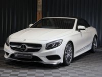 USED 2017 17 MERCEDES-BENZ S-CLASS 4.7 S500 V8 AMG Line (Premium) Cabriolet 2dr Petrol G-Tronic Euro 6 (s/s) (455 ps) DYNAMIC SEATS, HEATED FRONT AND RER SEATS, BURMESTER SOUND, 360&deg; CAMERA, HEAD UP DISPLAY AND 12 MONTHS COMPREHENSIVE WARRANTY