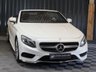 USED 2017 17 MERCEDES-BENZ S-CLASS 4.7 S500 V8 AMG Line (Premium) Cabriolet 2dr Petrol G-Tronic Euro 6 (s/s) (455 ps) DYNAMIC SEATS, HEATED FRONT AND RER SEATS, BURMESTER SOUND, 360&deg; CAMERA, HEAD UP DISPLAY AND 12 MONTHS COMPREHENSIVE WARRANTY