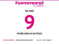 USED 2016 16 AUDI A3 1.4 TFSI S line Sportback 5dr Petrol S Tronic Euro 6 (s/s) (Nav) (125 ps) 2 former keepers, Auto, S-LINE, NAV