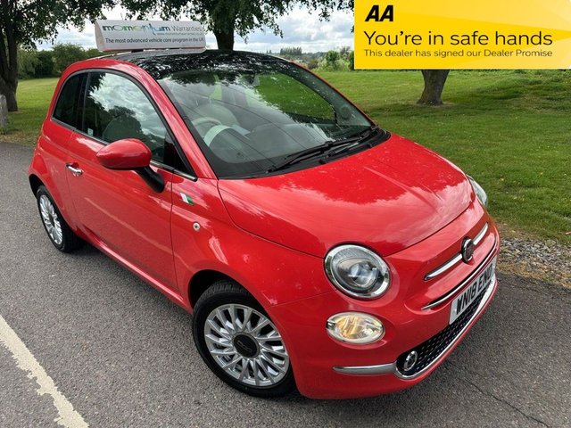View our Fiat 500 1.2 Lounge Hatchback 3dr Petrol Manual Euro 6 (s/s) (69 bhp)