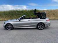 USED 2021 71 MERCEDES-BENZ C-CLASS 2.0 C220d AMG Line Edition Cabriolet 2dr Diesel G-Tronic+ Euro 6 (s/s) (194 ps) ONLY 28,700 MILES - MERCEDES SERVICE HISTORY - HEATED SEATS - SADDLE LEATHER - AIR SCARF - NAVIGATION MEDIA