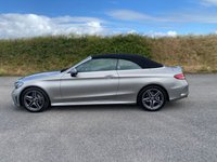 USED 2021 71 MERCEDES-BENZ C-CLASS 2.0 C220d AMG Line Edition Cabriolet 2dr Diesel G-Tronic+ Euro 6 (s/s) (194 ps) ONLY 28,700 MILES - MERCEDES SERVICE HISTORY - HEATED SEATS - SADDLE LEATHER - AIR SCARF - NAVIGATION MEDIA