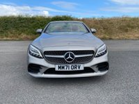 USED 2021 71 MERCEDES-BENZ C-CLASS 2.0 C220d AMG Line Edition Cabriolet 2dr Diesel G-Tronic+ Euro 6 (s/s) (194 ps) ONLY 28,700 MILES - MERCEDES SERVICE HISTORY - HEATED SEATS - SADDLE LEATHER - AIR SCARF - NAVIGATION MEDIA