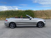 USED 2021 71 MERCEDES-BENZ C-CLASS 2.0 C220d AMG Line Edition Cabriolet 2dr Diesel G-Tronic+ Euro 6 (s/s) (194 ps) ONLY 28,700 MILES - MERCEDES SERVICE HISTORY - HEATED SEATS - SADDLE LEATHER - AIR SCARF - NAVIGATION MEDIA