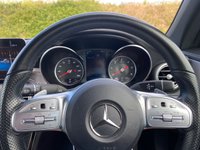 USED 2021 71 MERCEDES-BENZ C-CLASS 2.0 C220d AMG Line Edition Cabriolet 2dr Diesel G-Tronic+ Euro 6 (s/s) (194 ps) ONLY 28,700 MILES - MERCEDES SERVICE HISTORY - HEATED SEATS - SADDLE LEATHER - AIR SCARF - NAVIGATION MEDIA