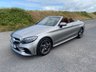 USED 2021 71 MERCEDES-BENZ C-CLASS 2.0 C220d AMG Line Edition Cabriolet 2dr Diesel G-Tronic+ Euro 6 (s/s) (194 ps) ONLY 28,700 MILES - MERCEDES SERVICE HISTORY - HEATED SEATS - SADDLE LEATHER - AIR SCARF - NAVIGATION MEDIA