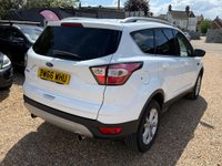 USED 2017 66 FORD KUGA 2.0 TDCi Titanium Euro 6 (s/s) 5dr SATNAV+CRU+ULEZ FREE+P-SENSORS