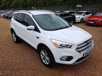 USED 2017 66 FORD KUGA 2.0 TDCi Titanium Euro 6 (s/s) 5dr SATNAV+CRU+ULEZ FREE+P-SENSORS