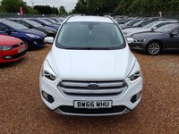 USED 2017 66 FORD KUGA 2.0 TDCi Titanium Euro 6 (s/s) 5dr SATNAV+CRU+ULEZ FREE+P-SENSORS