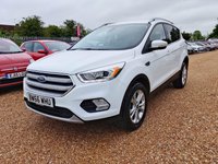 USED 2017 66 FORD KUGA 2.0 TDCi Titanium Euro 6 (s/s) 5dr SATNAV+CRU+ULEZ FREE+P-SENSORS