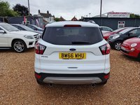 USED 2017 66 FORD KUGA 2.0 TDCi Titanium Euro 6 (s/s) 5dr SATNAV+CRU+ULEZ FREE+P-SENSORS
