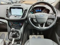 USED 2017 66 FORD KUGA 2.0 TDCi Titanium Euro 6 (s/s) 5dr SATNAV+CRU+ULEZ FREE+P-SENSORS